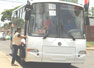 Buses rusos circulan en Managua