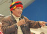 Líder indígena peruano Pizango llegó en calidad de asilado a Nicaragua