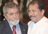 Lula y Ortega hablan de Honduras y Mercosur