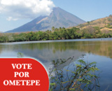 Adelante, vota por la Isla de Ometepe
