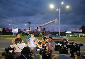 Trabajos de mantenimiento en luminarias