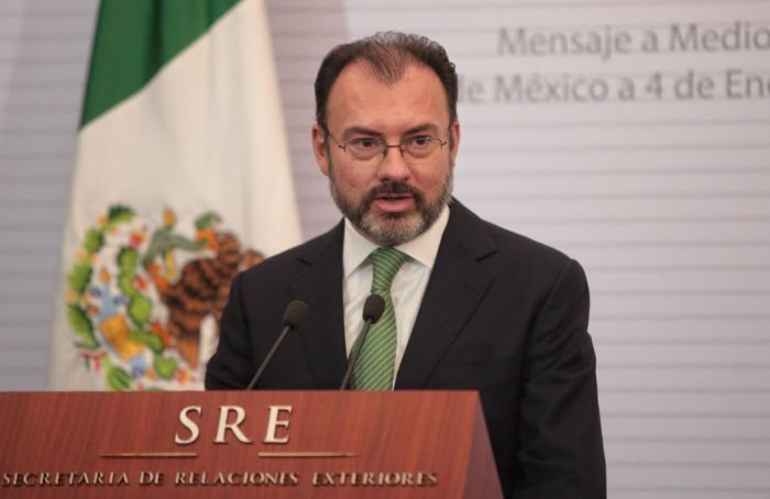 Canciller Luis Videgaray Caso