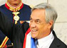 Piñera asumió presidencia con aplausos y temblores