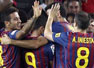 Barcelona abrumó a Villarreal con dos goles de Messi