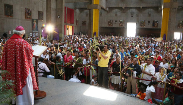 Iglesia Católica de Nicaragua celebra inicio Semana Santa