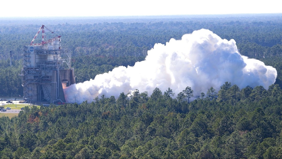 La NASA prueba con "fuego real" un nuevo tipo de motor para el cohete de la misión lunar Artemis La NASA prueba con "fuego real" un nuevo tipo de motor para el cohete de la misión lunar Artemis