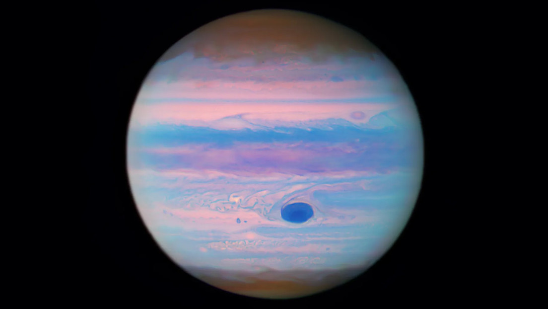 La Gran Mancha Roja de Júpiter se torna azul en una nueva imagen del telescopio Hubble La Gran Mancha Roja de Júpiter se torna azul en una nueva imagen del telescopio Hubble