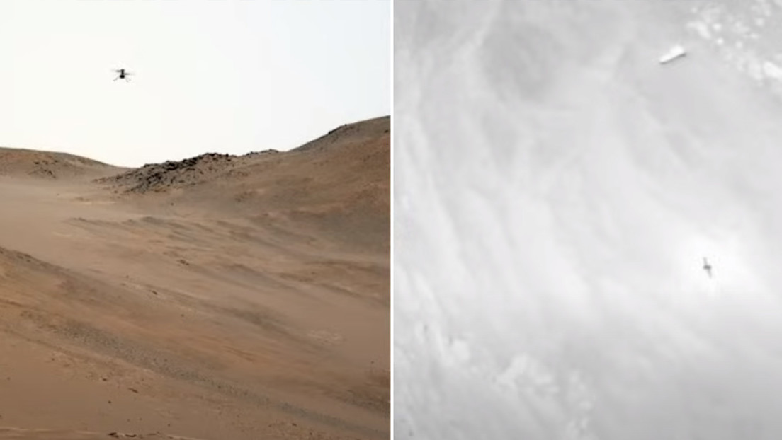 La NASA prueba los futuros diseños de helicópteros para Marte en dos planetas a la vez
