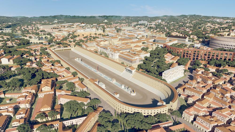 Nueva reconstrucción 3D muestra cómo era la Antigua Roma en su apogeo