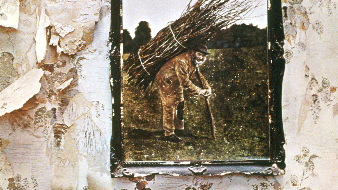 Fragmento de la portada del disco 'Led Zeppelin IV'. Michael Ochs Archives / Gettyimages.ru Fragmento de la portada del disco 'Led Zeppelin IV'.Michael Ochs Archives / Gettyimages.ru