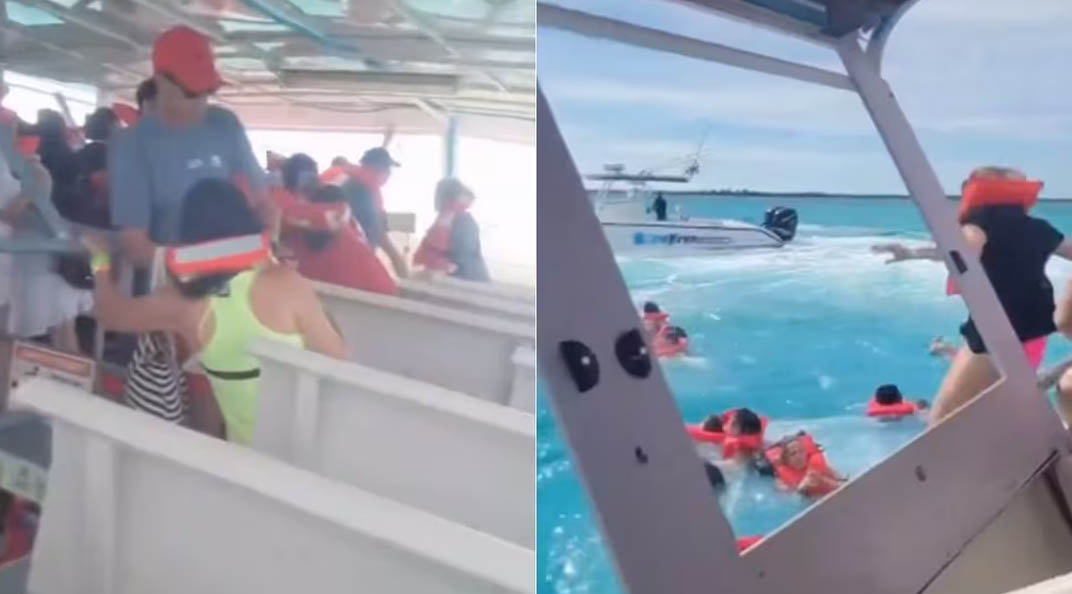 Se hunde un catamarán en las Bahamas con más de 100 pasajeros