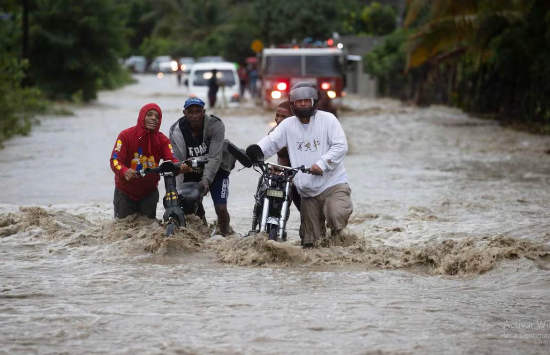 Más de un millón de personas sin acceso a agua potable en República Dominicana tras fuertes lluvias
