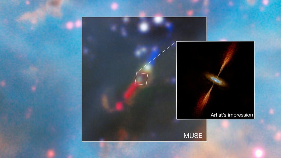 Descubren por primera vez un disco de acreción alrededor de una estrella de otra galaxia