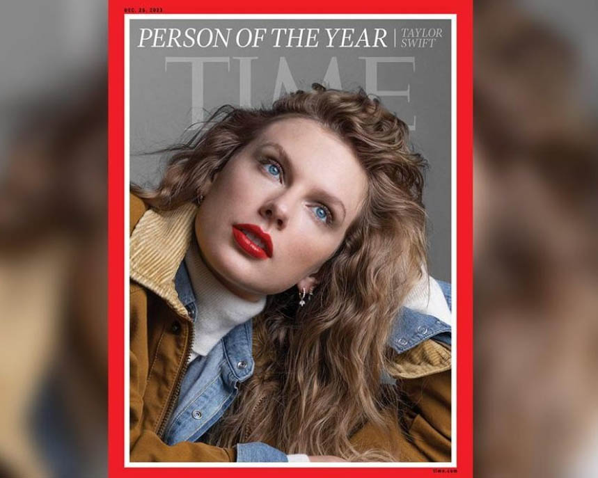 La revista Time nombra a Taylor Swift como Persona del Año