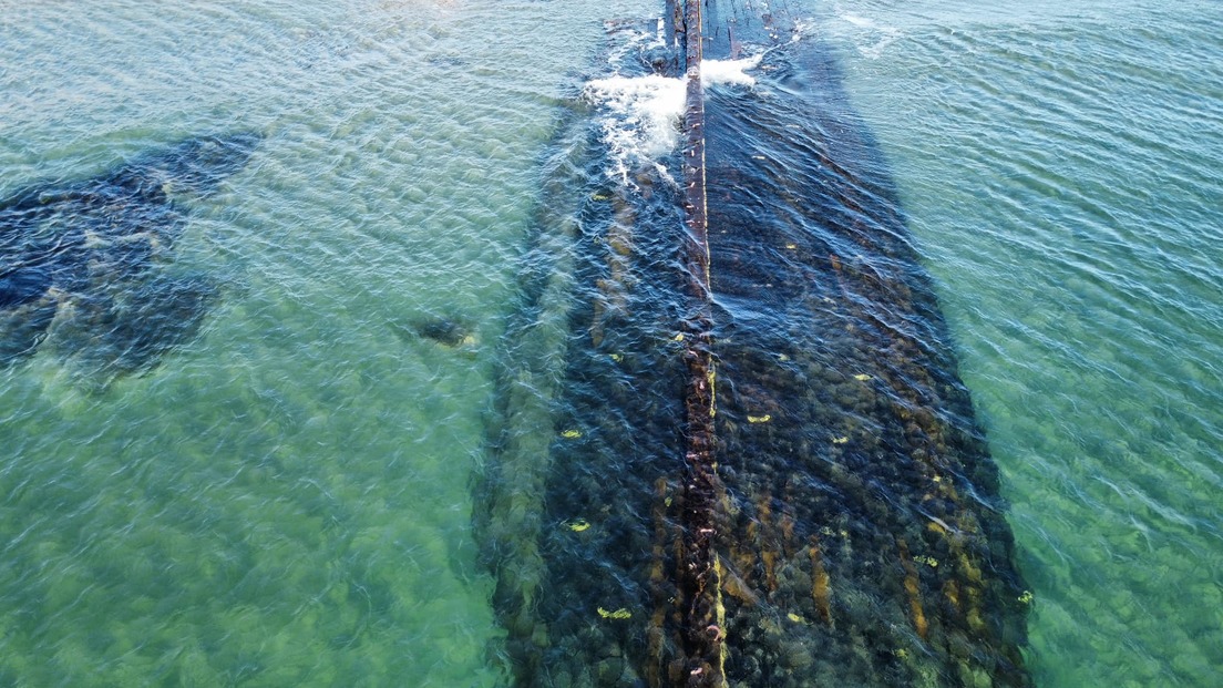 Un antiguo naufragio de más de 100 años aparece frente a la costa de Canadá
