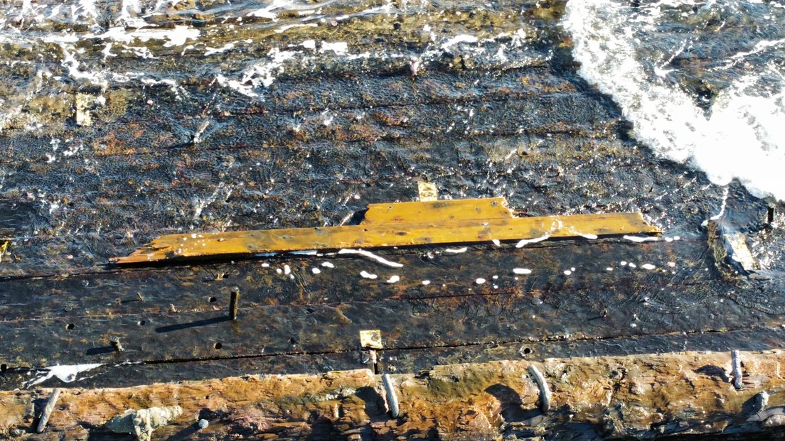 Un antiguo naufragio de más de 100 años aparece frente a la costa de Canadá